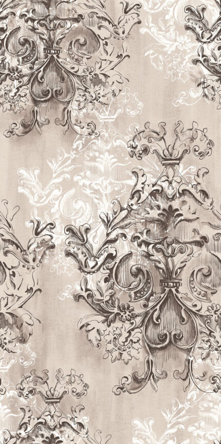 Керамическая плитка CANVAS ARABESQUE BEIGE RETT	60x120